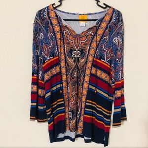 Ruby Rd. Paisley Shirt